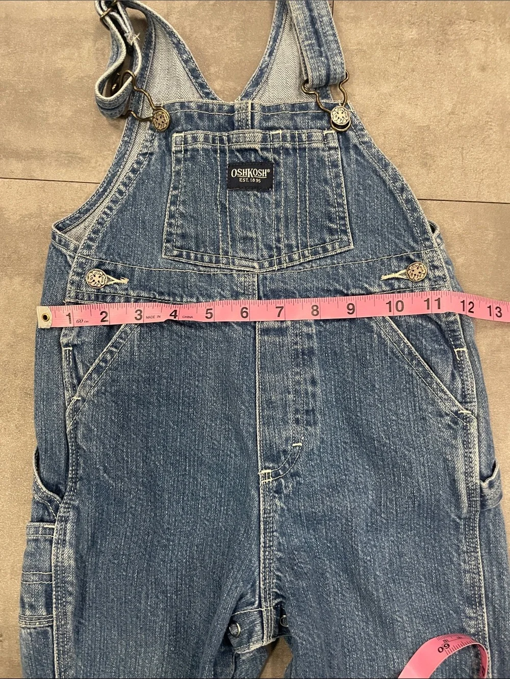 24 month OshKosh B'gosh Blue Denim Kids toddler Overalls